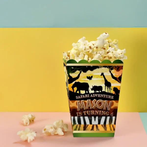 Jungle Popcorn Boxes - Image 3