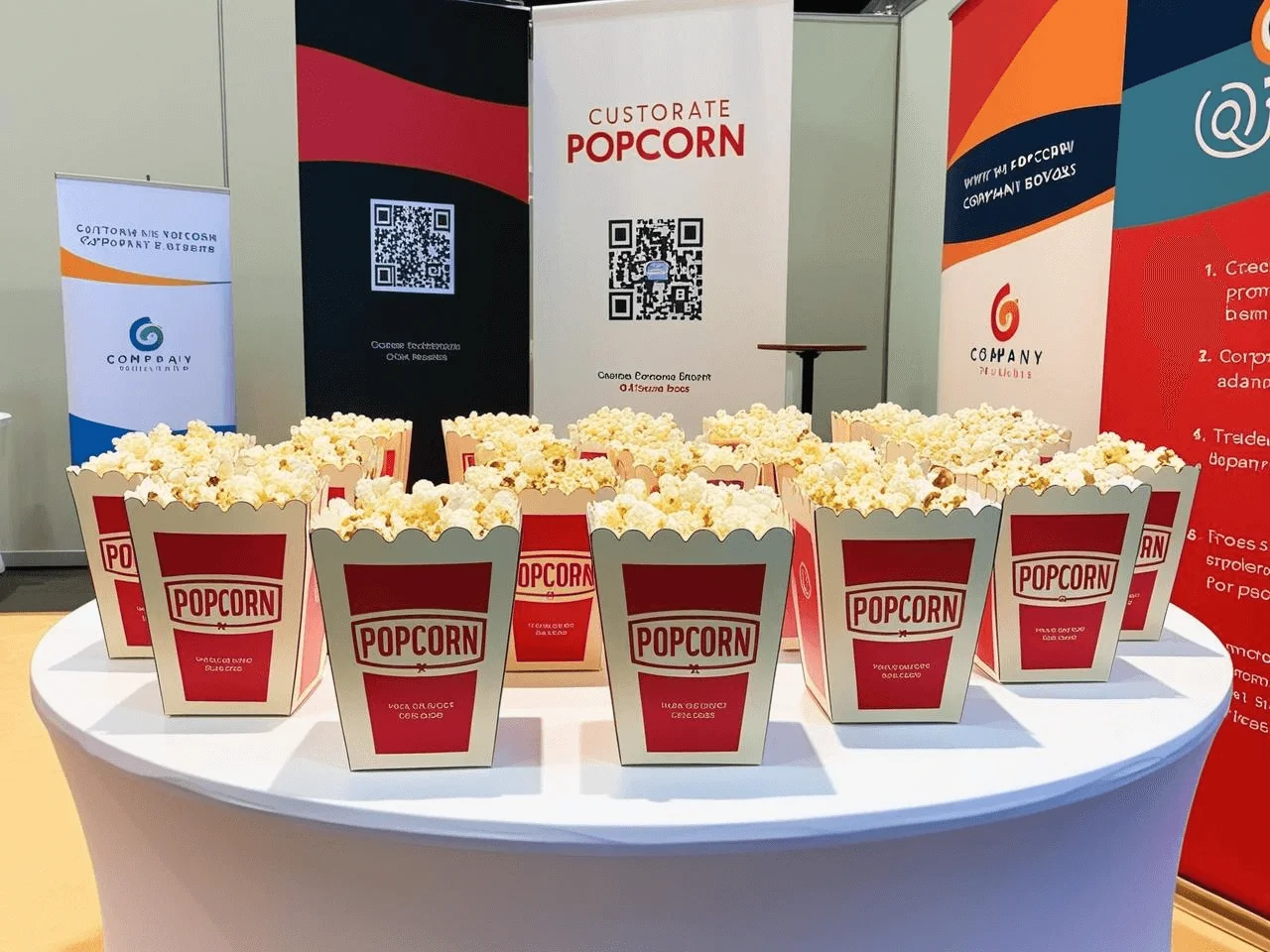 Custom Popcorn Boxes Increase Brand Visibility at Events