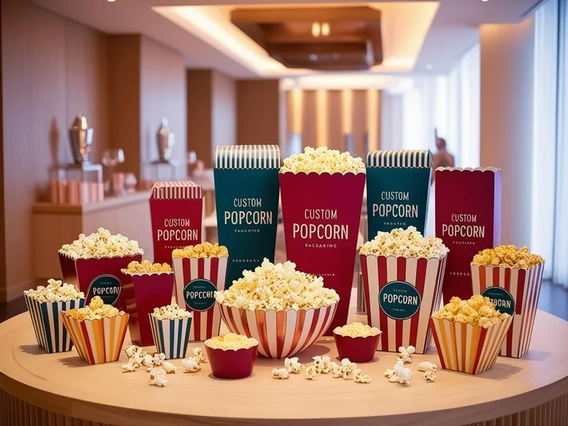 Designing the Perfect Custom Popcorn Packaging