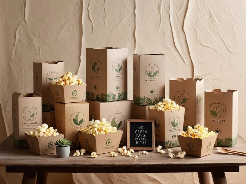 Eco-Friendly Options for Custom Popcorn Boxes
