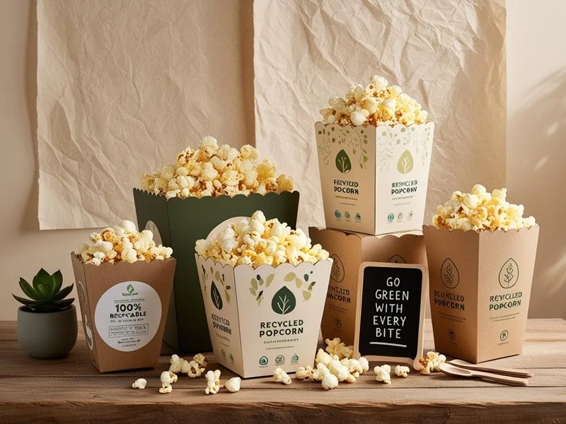 Eco-Friendly Popcorn Boxes