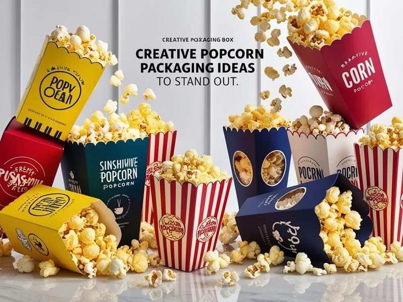 Creative Popcorn Packaging Ideas to Stand Out