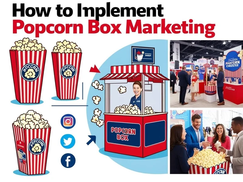 How to Implement Popcorn Box Marketing