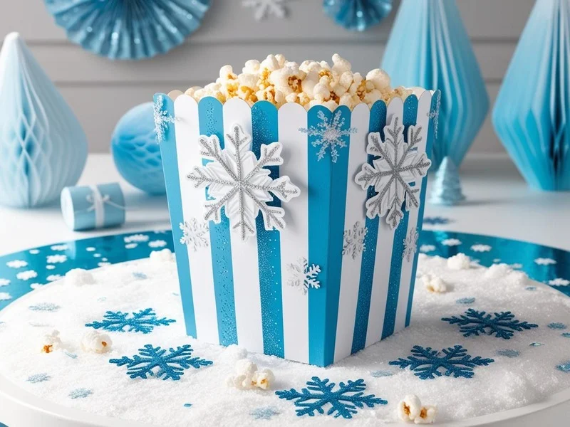 Decorate with Princess Flair Popcorn Boxes