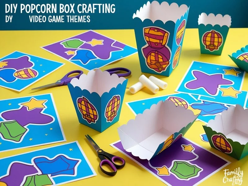 How to Make DIY Fortnite Popcorn Boxes