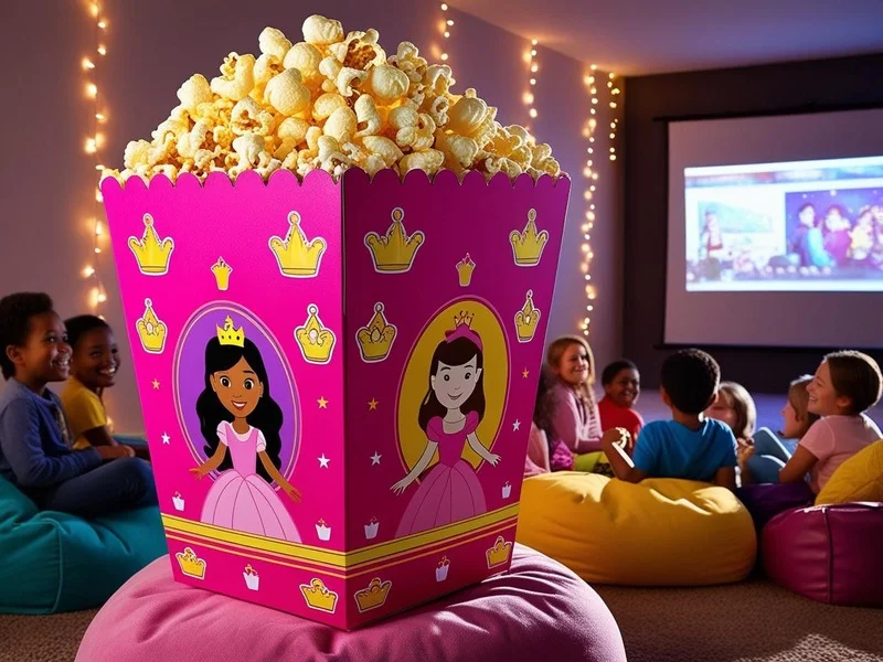 Why Princess Cartoon Popcorn Boxes Are a Hit