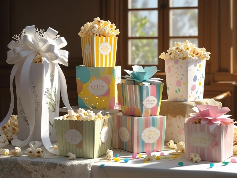 How to Use Popcorn Boxes for Different Events