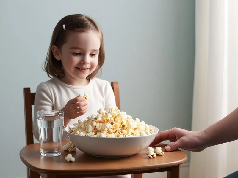 Safety Tips for Popcorn and Young Kids