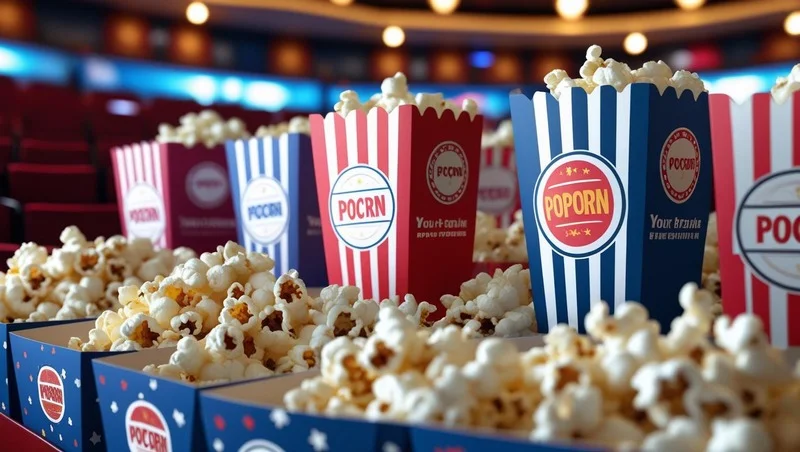 How Custom Popcorn Boxes Boost Brand Visibility at Events and Theaters