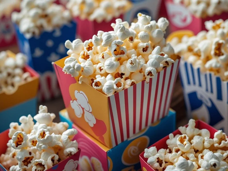 The Power of First Impressions of popcorn boxes