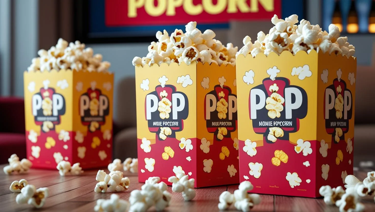Make Your Popcorn Packaging Unforgettable with Custom Boxes
